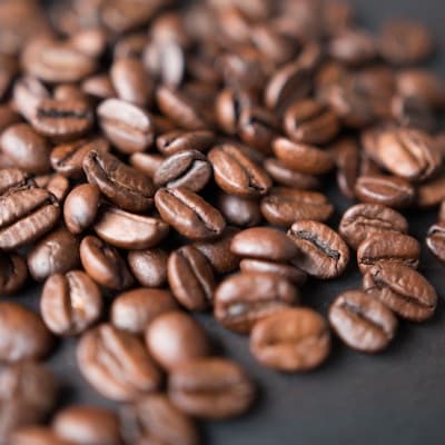 Whole coffee beans