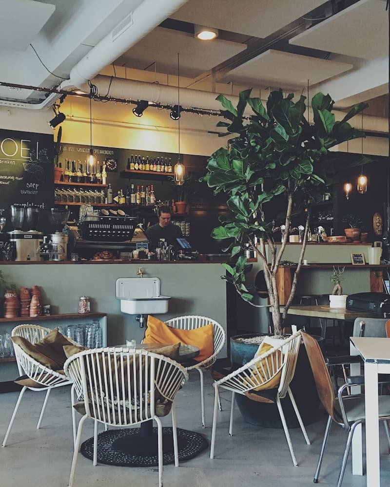 Cafe interior at an Etno Cafe B2B partner venue