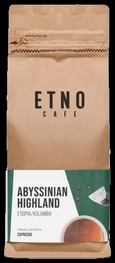 Etno Cafe Abyssinian Highland coffee bag