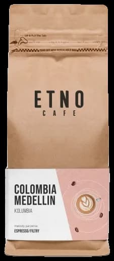 Etno Cafe Colombia Medellin coffee bag
